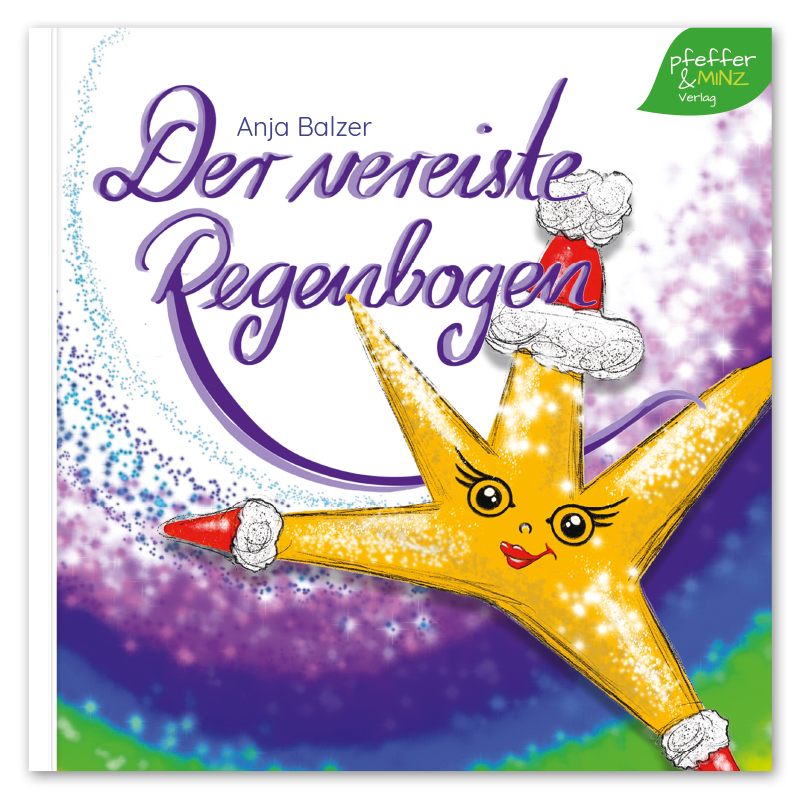Mockup Cover Kinderbuch - Der vereiste Regenbogen von Anja Balzer